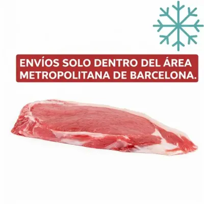 Entrecot de ternera sin hueso ECO (congelado)