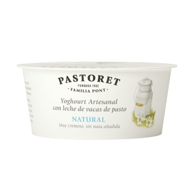 Yogur artesanal natural Pastoret 125g