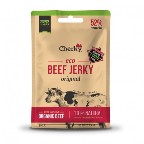 Snack Jerky Beef original ECO Cherky 30g - 0
