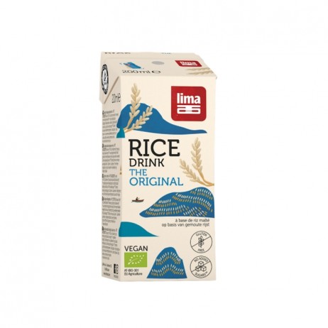 Bebida de arroz rice drink original Lima 1L - 0