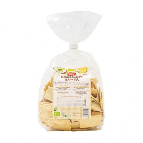 Mini crackers 100% espelta La Finestra Sul Cielo 250g - 0