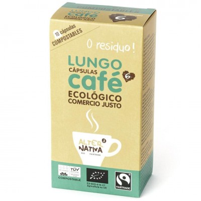 Cápsulas de café Lungo ECO Alternativa3 10un.