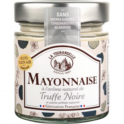 Mayonesa con sabor natural a trufa negra La Tourangelle 160g