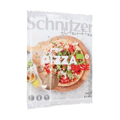 Base pizza sin gluten Schnitzer 100g