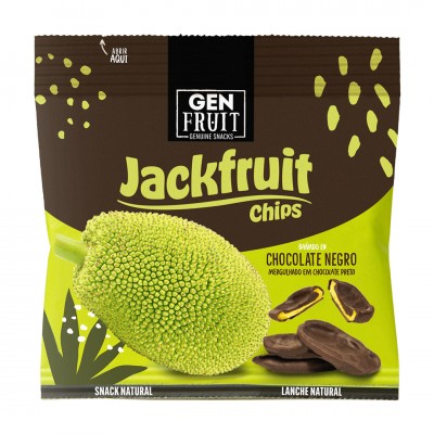 Chips jackfruit chocolate Orgánico Genuine Coconut 40g
