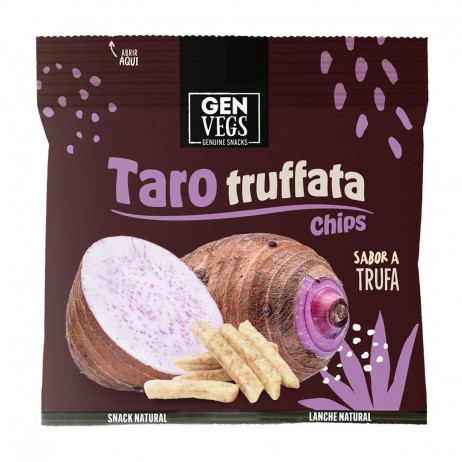 Chips taro truffata Orgánica Genuine Coconut 45g - 0