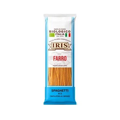 Espagueti de espelta BIO Iris 500g
