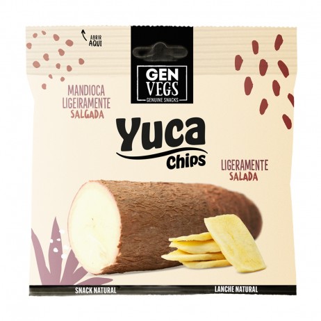 Chips yuca Orgánica Genuine Coconut 40g - 0