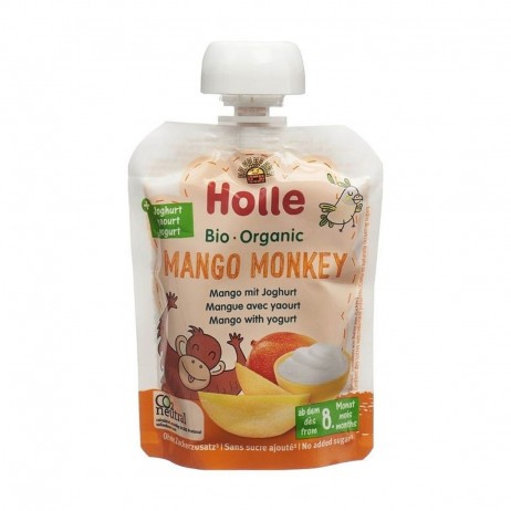 Pouche de mango y yogur ECO Holle 8m+ - 0