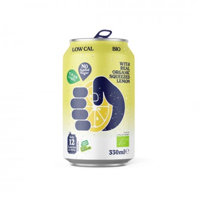Bebida jengibre y limón BIO SQWZ 330ml