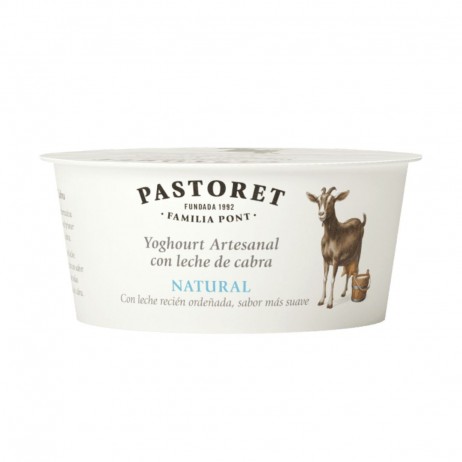 Yogur artesanal de cabra Pastoret 125g - 0