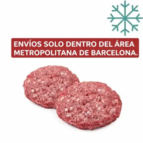 Hamburguesa de cerdo ibérico ECO 2x125g (congelado) - 0