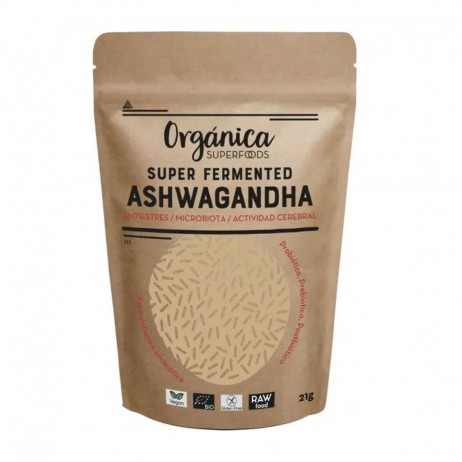 Super Fermented Ashwagandha ECO Orgánica Superfoods 21g - 0