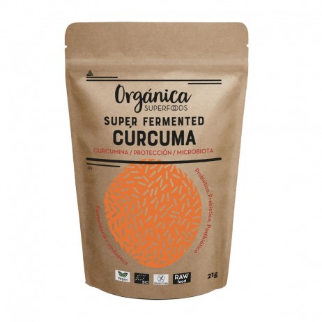 Super Fermented Cúrcuma ECO Orgánica Superfoods 21g - 0