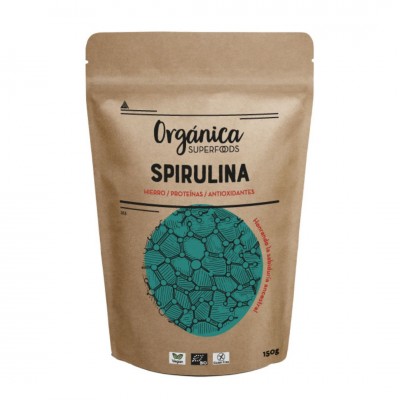 Spirulina en polvo ECO Orgánica Superfoods 150g
