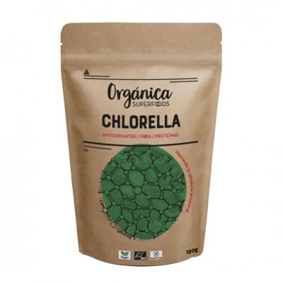 Chlorella en polvo ECO Orgánica Superfoods 150g