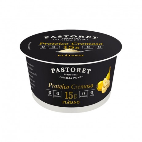 Yogur proteico cremoso plátano Pastoret 170g - 0
