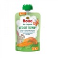 Puré de zanahoria, boniato y guisantes ECO Holle 100g - 0