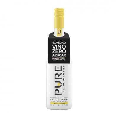 Vino blanco Zero azúcar Pure the Winery 750ml