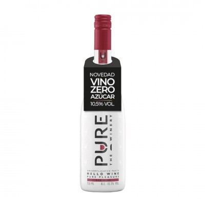 Vino tinto Zero azúcar Pure the Winery 750ml