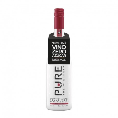 Vino tinto Zero azúcar Pure the Winery 750ml - 0
