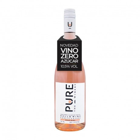 Vino rosado Zero azúcar Pure the Winery 750ml - 0