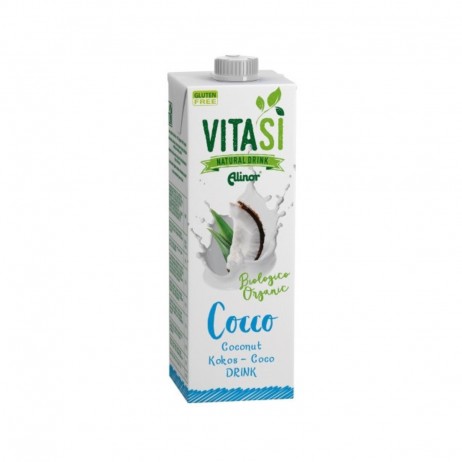 Bebida de coco sin gluten ECO Vitasi 1L - 0