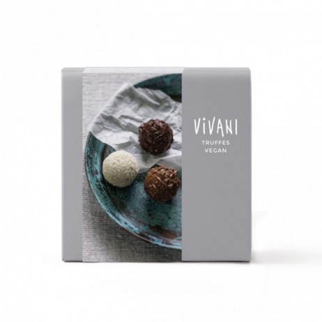 Surtido de trufas de chocolate veganas ECO Vivani 100g - 0