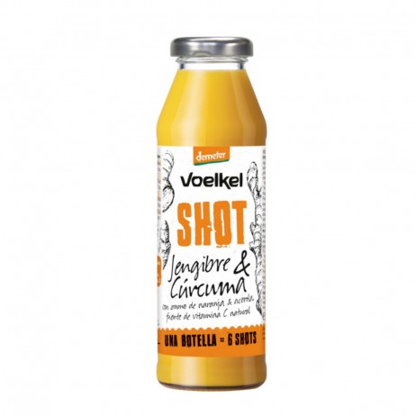 Shot de jengibre y cúrcuma ECO Voelkel 280ml - 0