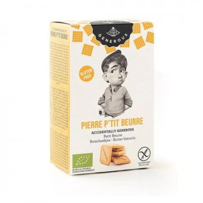Galletas de mantequilla sin gluten Pierre P'tit Beurre ECO 40g