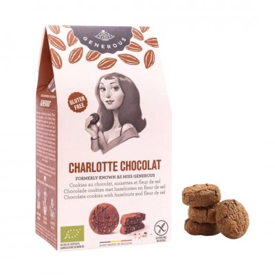 Galletas de chocolate sin gluten Charlotte ECO 100g