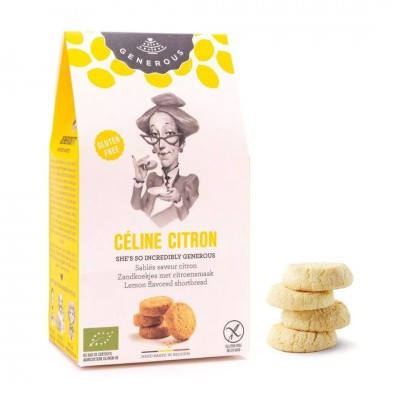 Galletas de limón sin gluten Céline Citron ECO 100g