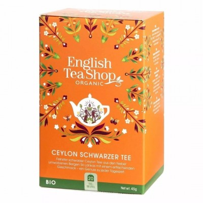 Té negro de Ceilán ECO English Tea Shop 45g
