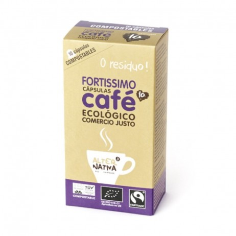 Cápsulas de café Fortissimo ECO Alternativa3 10un. - 0
