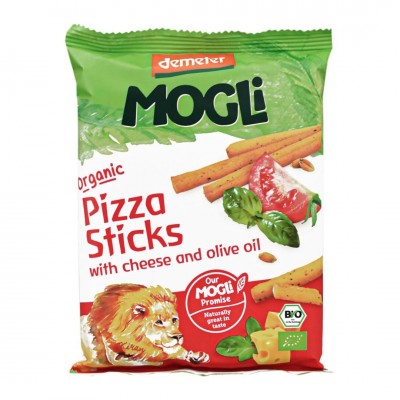 Bastoncitos sabor a pizza ECO Mogli 75g