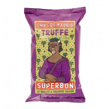 Patatas fritas de trufa negra de verano Superbon 135g - 0