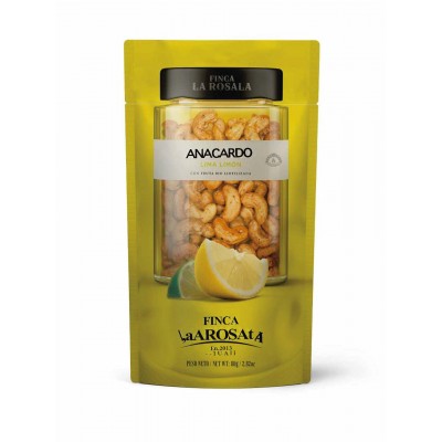 Anacardos lima-limón Finca La Rosala 80g