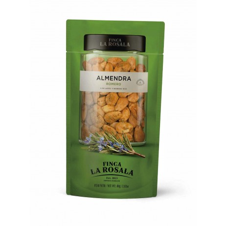 Almendra Valencia con romero y AOVE Finca La Rosala 80g - 0