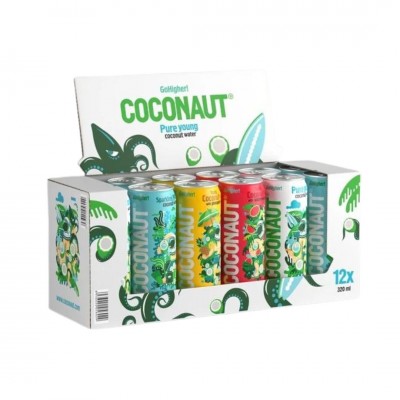 Agua de coco joven Coconaut Mixed Box 20*320ml