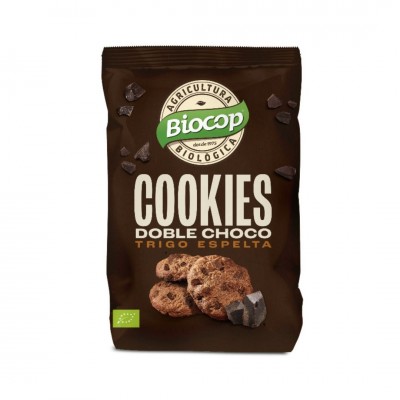 Cookies trigo espelta doble choco ECO Biocop 200g