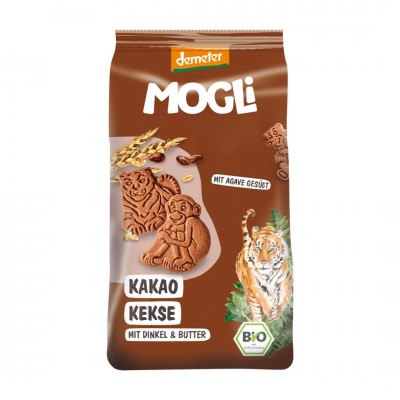 Galletas mini tigre con cacao ECO Mogli 125g