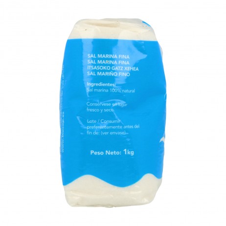 Sal marina atlántica gruesa Biocop 1kg - 1