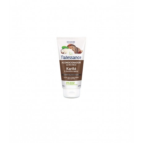 Acondicionador de karité ultra rico Natessance 150 ml - 0
