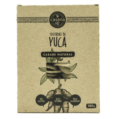 Tostadas de yuca Casana Foods 180g