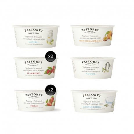 Pack 8 yogures Pastoret (8x125g) - 0