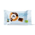 Galletas de espelta cubiertas de chocolate con leche Monodosis Alce Nero 28g - 0