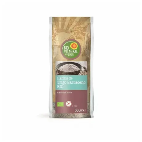 Harina de trigo sarraceno sin gluten Biovitagral 500g - 0