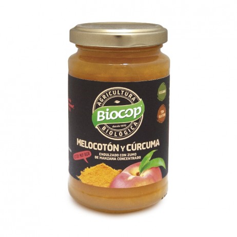 Compota de melocotón y cúrcuma ECO Biocop 265g - 0