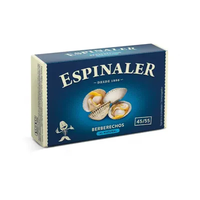 Berberechos al natural 45/55 Espinaler