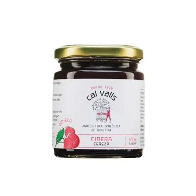 Mermelada de cereza ECO Cal Valls 240g 